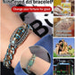 🌟【Good luck】👍Turquoise Six-character Mantra Nine-eyed Dzi Bead Bracelet