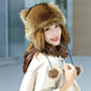 🎁💥Raccoon Tail Fur Parent-Child Plush Hat