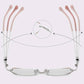 Fashion Anti-Blue Light Rimless Reading Glasses