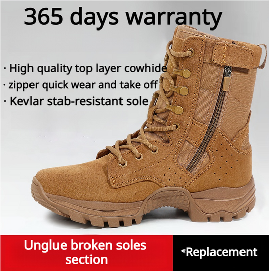 Type 21 outdoor non-slip and puncture-resistant combat boots