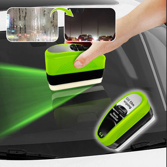 ✨ New 2.0 Green Oil Film Wipe | Powerful Oil Film Removal & Crystal Coating 🚗💧