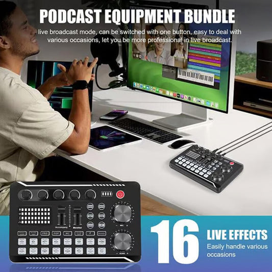 Live Streaming Audio Set With Microphone（50% OFF）