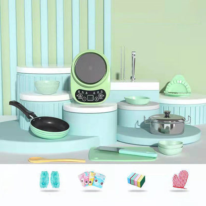 🔥[Lowest Price Ever] 🔥18-piece Children's Kitchen Toy Set