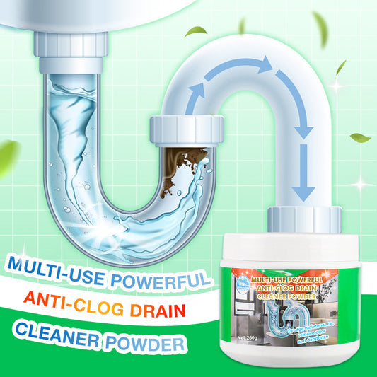 【Buy 2 get 1 free】😘Multi-purpose strong anti-clogging drain cleaning powder