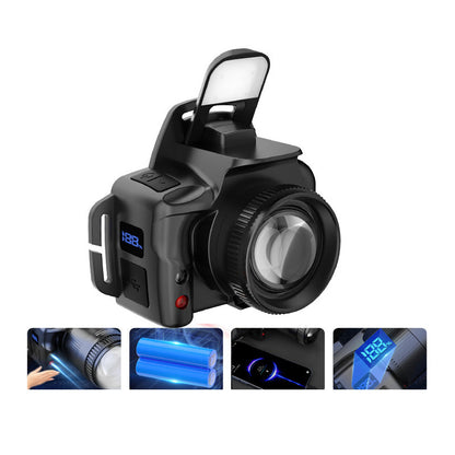 🔥🔥🔥Zoomable LED Headlamp with 6 Modes & Motion Sensor