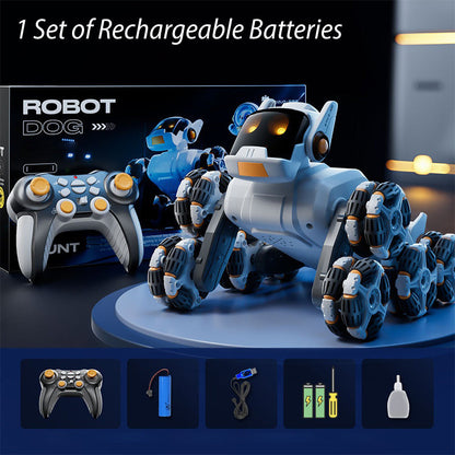 🔥🔥🔥Remote Control Rotating Robot Dog Car Toy